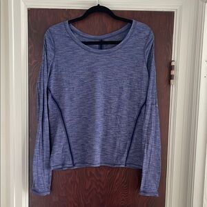 Women's Lululemon Purple Long Sleeve Top